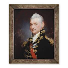 Tablou inramat - Gilbert Stuart - General-maior Henry Dearborn, 50 x 60 cm - - Roveli
