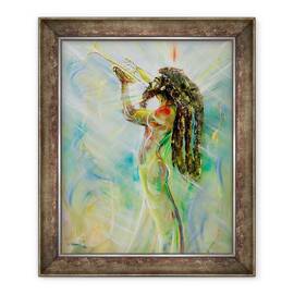 Tablou inramat - Ikahl Beckford - Lumini Ska, 50 x 60 cm - - Roveli