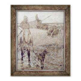 Tablou inramat - Fernand Cormon - agricultura, 50 x 60 cm - - Roveli