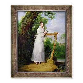 Tablou inramat - Emile Jean Horace Vernet - Doamna Philippe Lenoir 1792-1874 1814, 50 x 60 cm - - Roveli