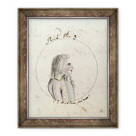 Tablou inramat - Cassandra Austen - Portretul lui Richard III 1452-85 c.1790, 50 x 60 cm - - Roveli