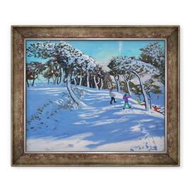 Tablou inramat - Andrew Macara - Iarna, Ladmanlow, Derbyshire, 2013, 50 x 60 cm - - Roveli