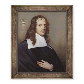 Tablou inramat - Adriaen Hanneman - Portret De Nicolas van der Haer, 50 x 60 cm - - Roveli