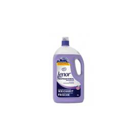 Balsam de rufe Lenor Professional Purple Bloom concentrat, 4 l, 200 spalari, parfum floral delicat, catifelare si prospetime de lunga durata, previne uzura si scamosarea, haine usor de calcat, pentru uz casnic si profesional - - Roveli