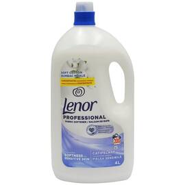 Balsam de rufe Lenor Professional Soft Cotton concentrat, 4 l, 200 spalari, bumbac moale, catifelare irezistibila pentru pielea sensibila, hipoalergenic, protectie a materialului, testat dermatologic, pentru uz casnic si profesional - - Roveli