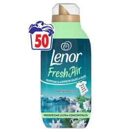 Balsam de rufe Lenor Fresh Air Northern Solstice ultra concentrat, 700 ml, 50 spalari, tehnologie SolarDry, prospetime ca de rufele uscate afara la soare, doza mica pentru efect intens - - Roveli