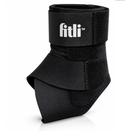 Orteza de glezna Fitli - stabilizator reglabil pentru glezna și picior, Negru - - Roveli