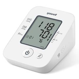 Tensiometru electronic YuWell YE660D, ecran LCD mare, 90 memorii, cu baterie litiu reincarcabila - - Roveli