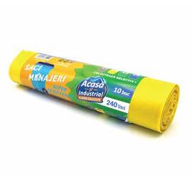 Saci menajeri colorati 10 buc/240 litri - - Roveli