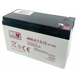 ACUMULATOR STATIONAR AGM VRLA 12V 7.2AH MWLD - - Roveli