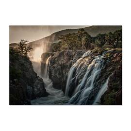 Tablou Canvas - Cascade Sacre, Peisaj, Apa, Africa, Baobab, 60 x 80 cm - - Roveli
