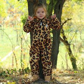 Salopeta impermeabila pentru copii Kidscare, cu protectie la vant si ploaie cu imprimeu Jaguar - - Roveli