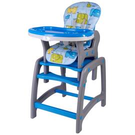 Scaun de masa multifunctional albastru Kidscare - - Roveli