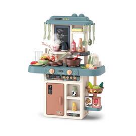 Bucatarie interactiva TinyMini Ocean, abur, efecte sonore si luminoase, 55 piese, 3 ani+ - - Roveli