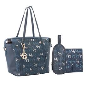 Geanta multifunctionala Hannah Navy Clevamama - - Roveli