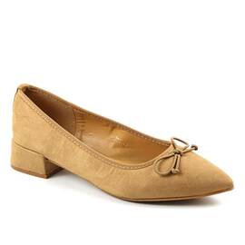 ​Pantofi usori  de dama , cu toc mic 502-CAMEL, Culoare (12): Camel, Marime (12): 40* - - Roveli