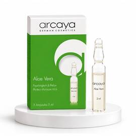 Arcaya Aloe Vera - Fiole calmante si hidratante pentru ten, 5 buc x 2 ml - - Roveli