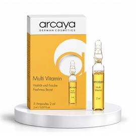 Arcaya Multi Vitamin - Fiole revitalizante cu vitaminele A, C, E, B6 si Provitamina B5, 5 buc x 2 ml - - Roveli