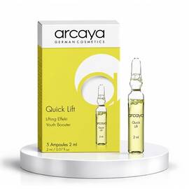Arcaya Quick Lift - Fiole pentru efect lifting si fermitate cu extract de alge verzi si pantenol, 5 buc x 2 ml - - Roveli