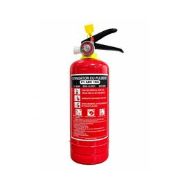 Stingator auto reincarcabil 1 kg P1 cu manometru EN3 - - Roveli