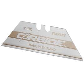 Stanley 8-11-800 Set 50 Lame trapezoidale cu carbura tungsten, 0.6x62x19mm - - Roveli