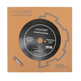 Stager URBAN CUT Disc diamantat pentru beton/asfalt 350mmx25.4-Px10mm3.2 mm - - Roveli