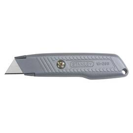 Stanley 0-10-299 Cutter cu lama fixa trapezidala 136mm + 3 lame trapezoidale - - Roveli
