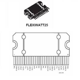 AMPLIFICATOR AUDIO PENTRU AUTO, 4X35W QUAD/PUNTE - - Roveli