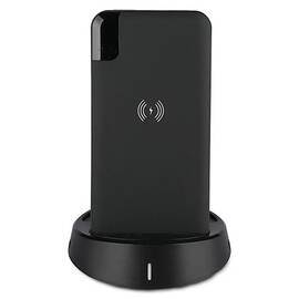 POWER BANK 8000MAH INCARCARE WIRELESS MODEL STAND - NEGRU - - Roveli