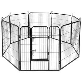 TARC MODULAR PENTRU CAINI 8 PANOURI 80X100 CM REBEL ANI - - Roveli
