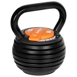 KETTLE BELL AJUSTABIL 6 TALERE 2.3-9KG REBEL ACTIVE - - Roveli