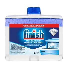 Solutie pentru curatarea masinii de spalat vase Finish Hygienic Clean Regular, 250 ml, indeparteaza calcarul si grasimea de pe filtru, bratele de pulverizare, tevi, neutralizeaza mirosurile, intretinere lunara - - Roveli
