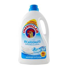 Detergent de rufe lichid Chanteclair Bicarbonat, 2.07 l, 46 spalari, stralucire activa, formula potentata cu tehnologie anti-gri, activ la rece, concentrat, rufe albe si colorate, pentru masina de spalat automata - - Roveli
