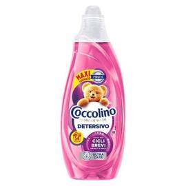 Detergent de rufe lichid Coccolino Ultra Care, 2.16 l, 54 spalari, ideal pentru cicluri scurte, formula concentrata, delicat cu tesaturile, pastreaza intensitatea culorilor, parfum floral intens, eficient de la 30°C, format maxi - - Roveli