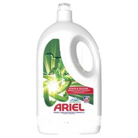 Detergent de rufe lichid Ariel Mountain Spring, 4.5 l, 100 spalari, automat, universal, indeparteaza petele dificile si mirosurile neplacute, formula mai concentrata, eficient la temperaturi scazute, in cicluri scurte - - Roveli