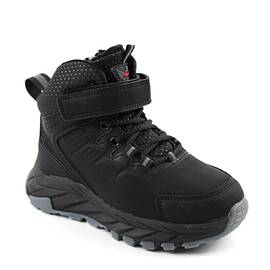 Ghete sport , imblanite , pentru copii , cu talpa groasa C40360-BLACK, Culoare (12): Negru, Marime (12): 32 - - Roveli
