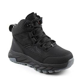 Ghete sport , imblanite , pentru copii , cu talpa groasa C40357-BLACK, Culoare (12): Negru, Marime (12): 32 - - Roveli
