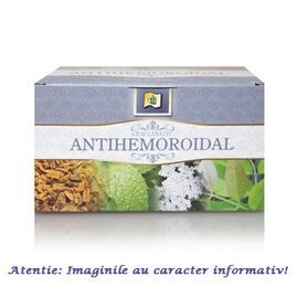 Ceai Antihemoroidal 20 plicuri Stef Mar - - Roveli