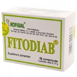 Fitodiab 60 comprimate Hofigal - - Roveli