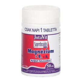Magneziu + Vitamina B6 + Vitamina D3 Retard 50 tablete JutaVit - - Roveli