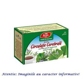 Ceai Circulatie Cerebrala 20 plicuri Fares - - Roveli