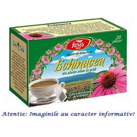 Ceai Echinacea 20 plicuri Fares - - Roveli