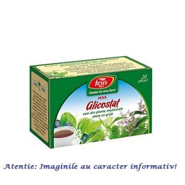 Ceai Glicostat 20 plicuri Fares - - Roveli