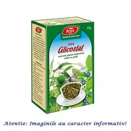 Ceai Glicostat 50 g Fares - - Roveli