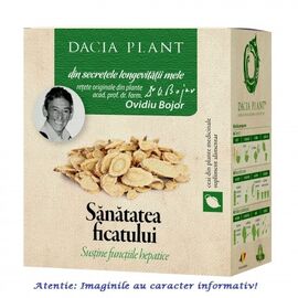 Ceai Sanatatea Ficatului 50 g Dacia Plant - - Roveli