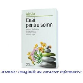 Ceai pentru Somn 20 plicuri Alevia - - Roveli