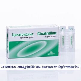 Cicatridina 10 supozitoare FarmaDerma - - Roveli