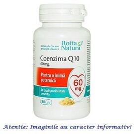 Coenzima Q10 60 mg 30 capsule Rotta  Natura - - Roveli
