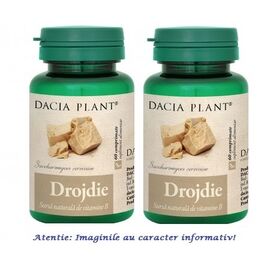 Drojdie Pachet 2 cutii cu 60 comprimate Dacia Plant - - Roveli