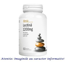 Lecitina 1200 mg 60 capsule Alevia - - Roveli